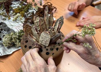 Říjen v Domově pokojného stáří Kamenná v barvách radosti