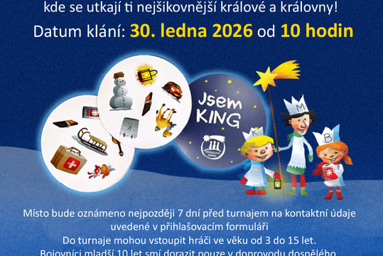 Královský turnaj ve hře Dobble Tříkrálovka