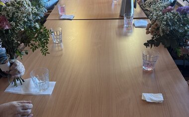 Mezinárodní den žen v Domově Kamenná provoněly květiny