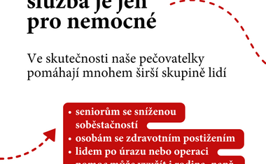 Pečovatelská služba pod lupou. Není jen pro nemocné