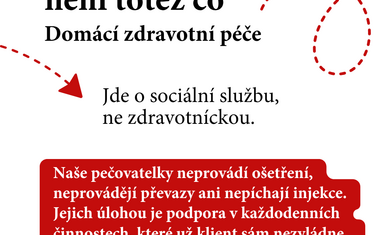 Pečovatelská služba pod lupou. Není zdravotní péče